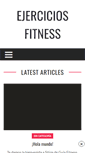 Mobile Screenshot of ejercicios.guiafitness.com