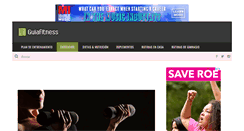 Desktop Screenshot of musculacion.guiafitness.com